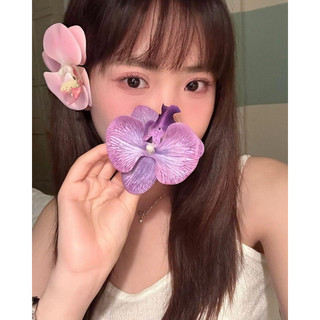 KẸP TÓC HOA LAN/ HOA SỨ