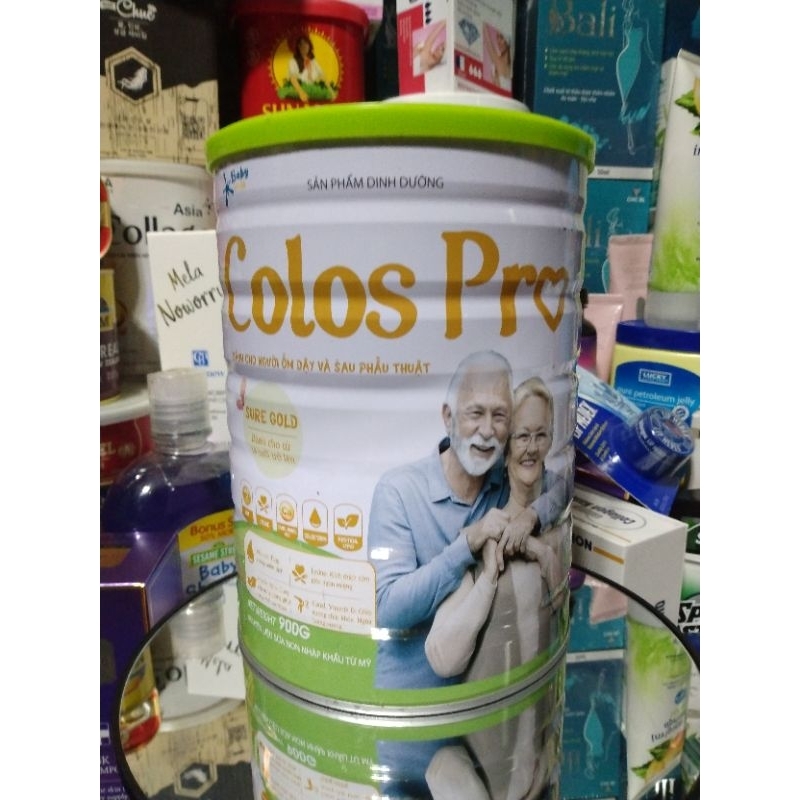 Sữa canxi Colos Pro hỗ trợ xương khớp tốt, 900g, Hạn sử dụng 10/2024