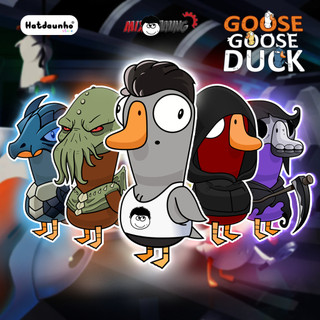 Móc khóa vịt Goose Goose Duck, móc khóa vịt Miximoi, Móc khóa Mixi Gaming, Độ Mixi nhiều mẫu treo balo, chìa khoá xe máy