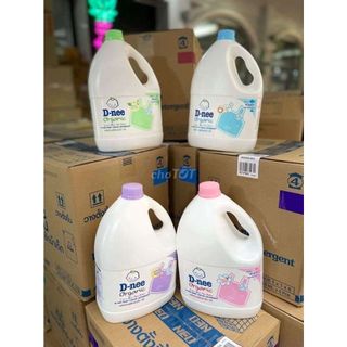 [Mẫu can mới] Nước Giặt Dnee Tím 3000ml Thái lan