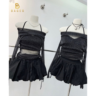 Set áo trễ vai quyến rũ 𝐁𝐀𝐆𝐄𝐎