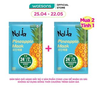 Mặt Nạ Nolja Pineapple Mask 24/7 20ml