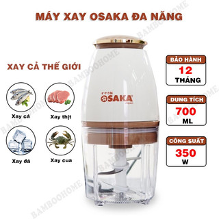 Máy xay sinh tố, máy xay đa năng nhà Osaka Nhật Bản 4 lưỡi công suất 350W dung tích 750ml, bảo hành 12 tháng