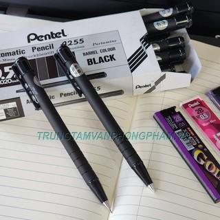 Bút chì bấm Pentel 0.5 A255 Japan [Chính hãng]