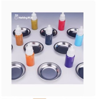 Bộ 10 đĩa khay pha sơn Hobby Mio - Dụng Cụ Mô Hình