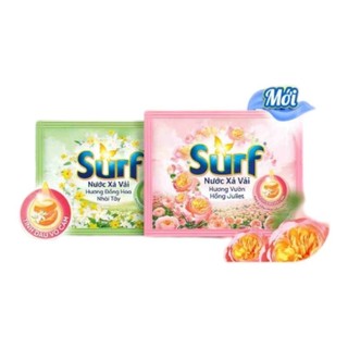 Nước xả vải Surf hương hoa 10 gói×27ml