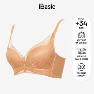 Áo ngực có gọng mút mỏng ren cup T-Shirt iBasic BRAW132
