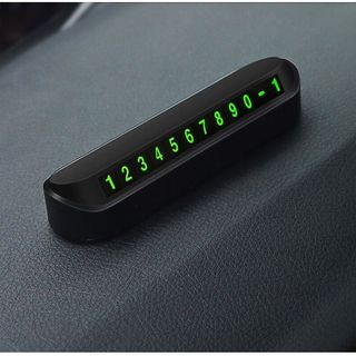 Bảng số điện thoại trên ô tô, bảng ghi số điện thoại gắn taplo để lại số điện thoại khi đỗ xe