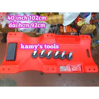 40 inch Xe nằm sửa chữa gầm xe ô tô xe chui gầm ô tô dài 102cm hình thật ảnh thật kamy tools