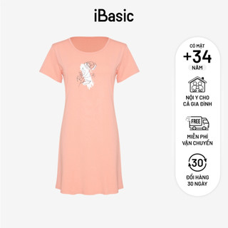 Đầm ngủ nữ cotton iBasic SW008