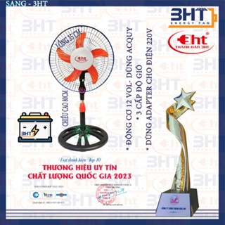 Quạt Kẹp Bình 12V, Có 3 Tốc Độ Gió Khác Nhau, Loại CN B3, Cánh 3 Tấc. Sử Dụng Điện 220V) KO KÈM BÌNH