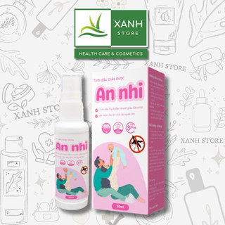 Xịt muỗi An Nhi - Tinh dầu tự nhiên đuổi muỗi làm dịu vết đốt - 50ml - Không chứa deet-DP Santepharm