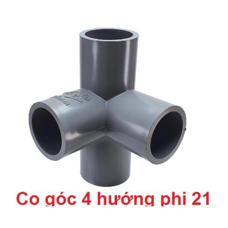 Co góc 4 hướng phi 21mm,27mm,34mm (ST)