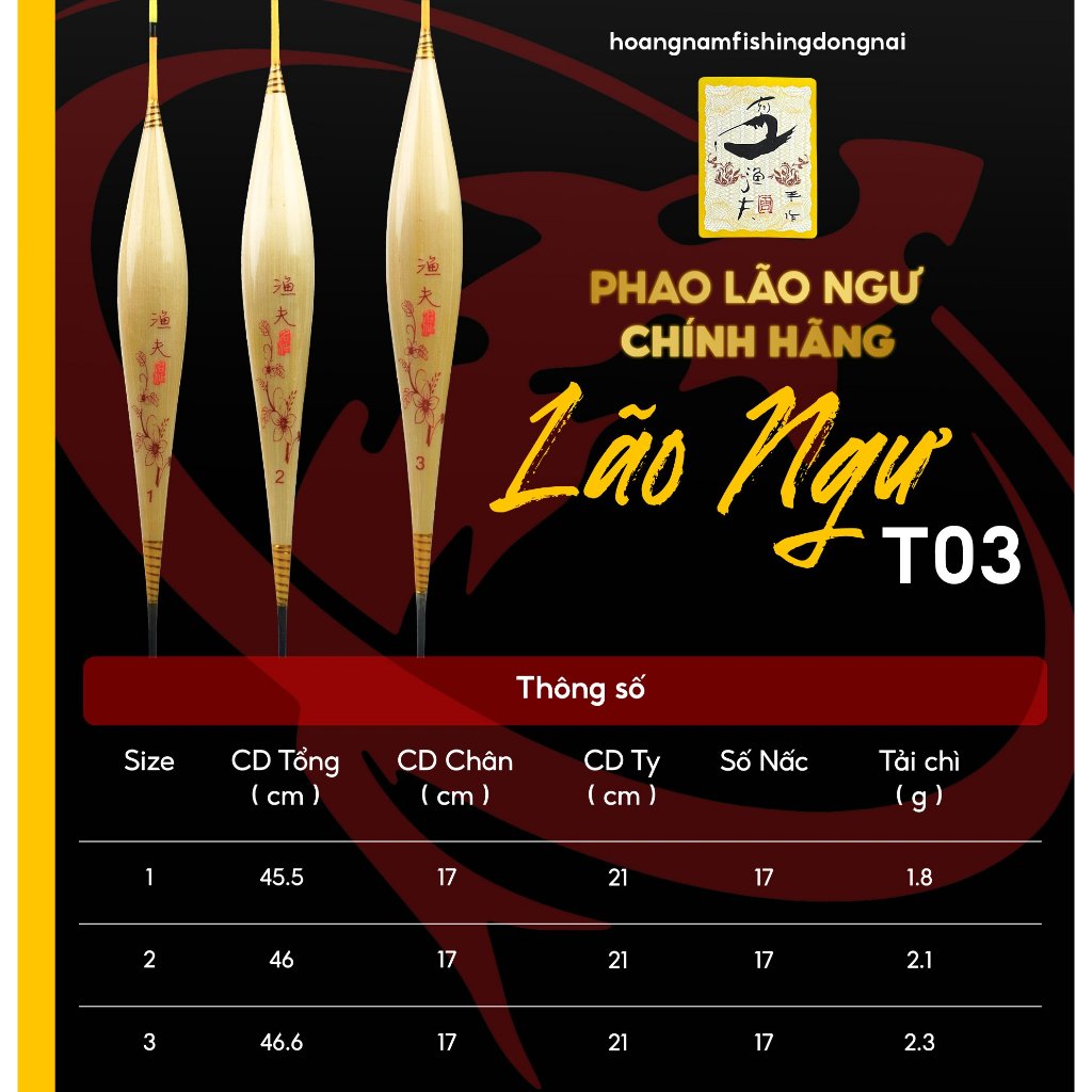 Phao Lão Ngư T03