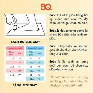 Giày sandal nữ đế bằng thời trang nữ tính basic BQ SD 822-44