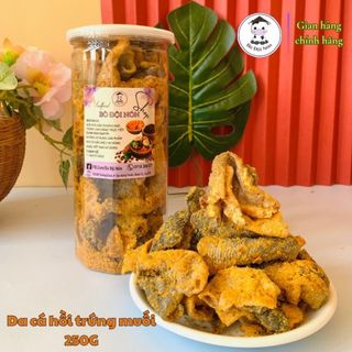 250Gr DA CÁ HỒI TRỨNG MUỐI CHIÊN GIÒN BÒ ĐỘI NÓN