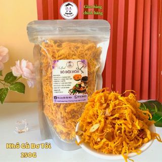 250Gr Khô Gà Xé Cay Bơ Tỏi Bò Đội Nón