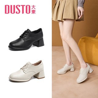   Order  Giày oxford nữ Dusto giản dị gót vuông cao 5.5 cm chất da bền êm chân 
