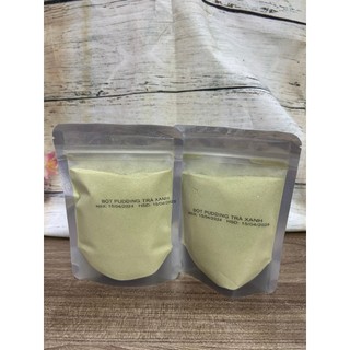 bột thạch pudding vị matcha gói 100gr