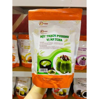 bột thạch pudding vị matcha gói 100gr