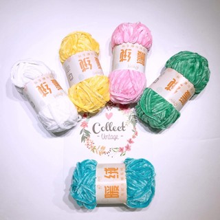 Len Nhung Chenille siêu mềm mịn ( Đủ bảng màu 01-37)