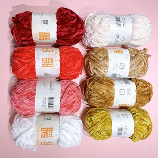 Len Nhung Chenille siêu mềm mịn ( Đủ bảng màu 01-37)