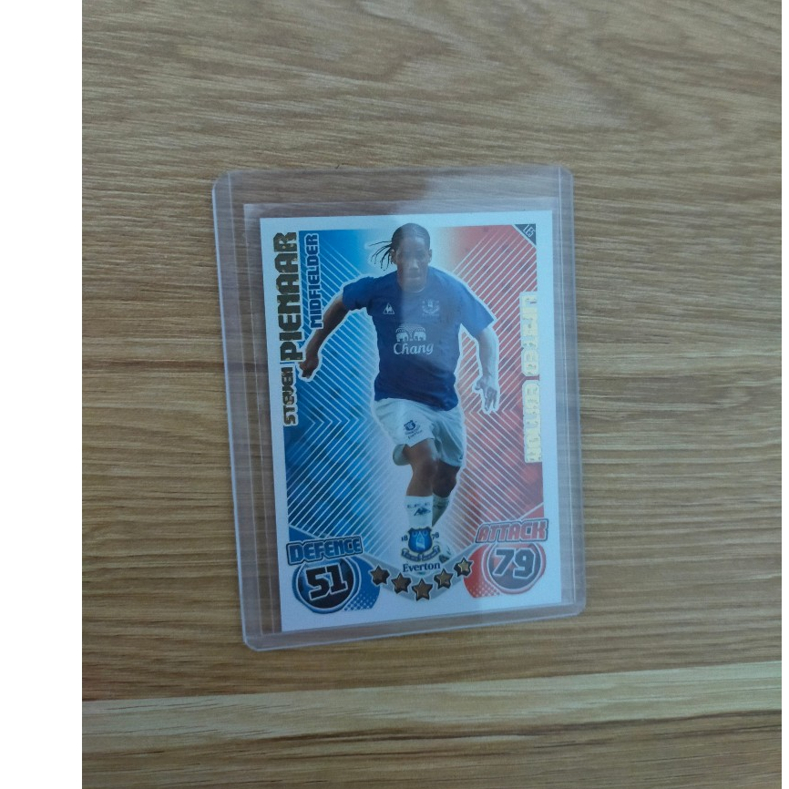 Thẻ Bóng Đá Topps Match Attax 10/11 Steven Pienaar Limited Edition - Everton