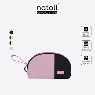 Túi đựng mỹ phẩm mini chính hãng NATOLI, nhỏ gọn chống nước đựng đồ makeup BST COLOR SKINBAG T10