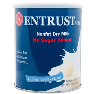 Date 2026- sữa dành cho người tiểu đường entrust milk 400gram nhập mỹ