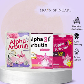 Viên bột kích trắng alpha arbutin vỉ 10 viên