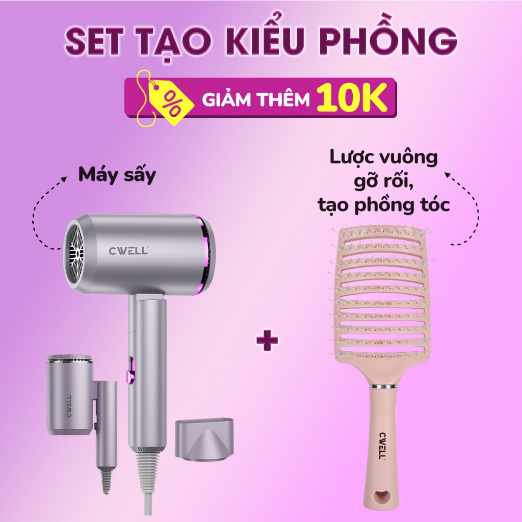 Máy sấy tóc CWELL C05HD tiện dụng cho mọi nhu cầu