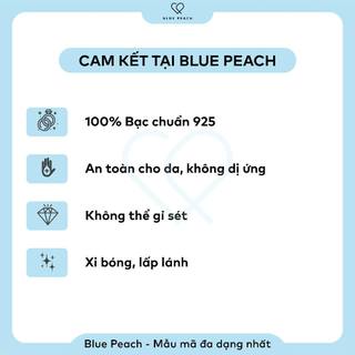 Lắc Tay Bạc Blue Peach Daniel Chains LT009
