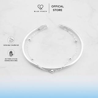 Lắc Tay Bạc Blue Peach Daniel Chains LT009