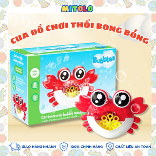 Cua đồ chơi bắn bong bóng MITOLO Cua thổi bong bóng xà phòng 270B1