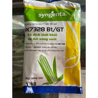 Giống bắp lai nk7328 bt/gt syngenta -1kg.