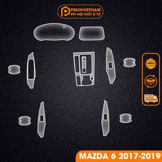 Dán PPF trong suốt bảo vệ nội thất xe Mazda-6-2017-2019 T-Home&More