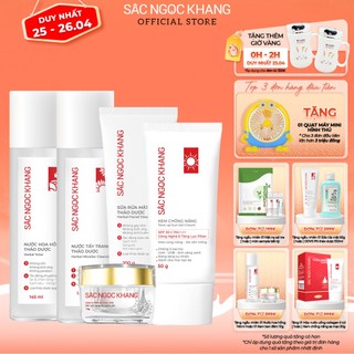 Combo dưỡng da Sắc Ngọc Khang 5 món 