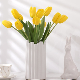 Hoa tulip giả PU cao cấp mềm mại siêu xinh dùng làm phụ kiện chụp ảnh sản phẩm. CÀNH HOA CALLA LILY  đẹp trang nhã