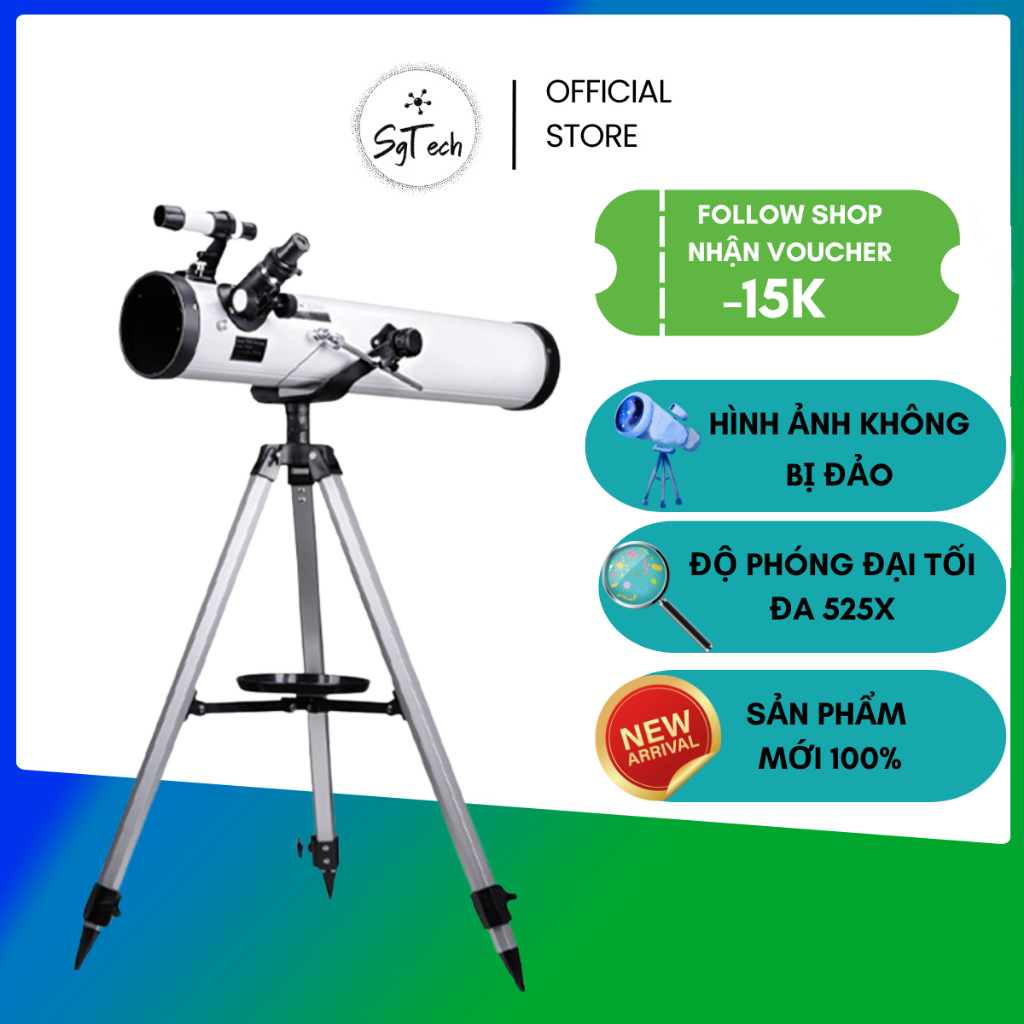 Kính Thiên Văn Phoenix 76700 - Kính Viễn Vọng Ngắm Sao Độ Nét Cao, Kính Khúc Xạ Với Độ Nét Hoàn Hảo | BigBuy360 - bigbuy360.vn