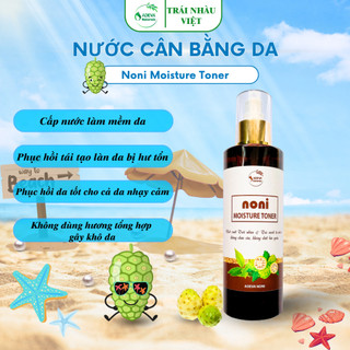 Nước cân bằng da Xịt khoáng Trái nhàu không cồn, cấp nước cho da căng mọng - 120 ml - Adeva Noni