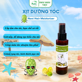 Xịt dưỡng tóc vỏ bưởi kích thích mọc tóc, giảm rụng tóc an toàn và hiệu quả - Adeva Noni - 120 ml