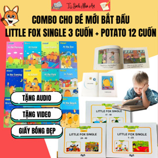 Sách - Combo Little Fox Single Stories Level 1 và Potato cho bé mới bắt đầu học Tiếng Anh