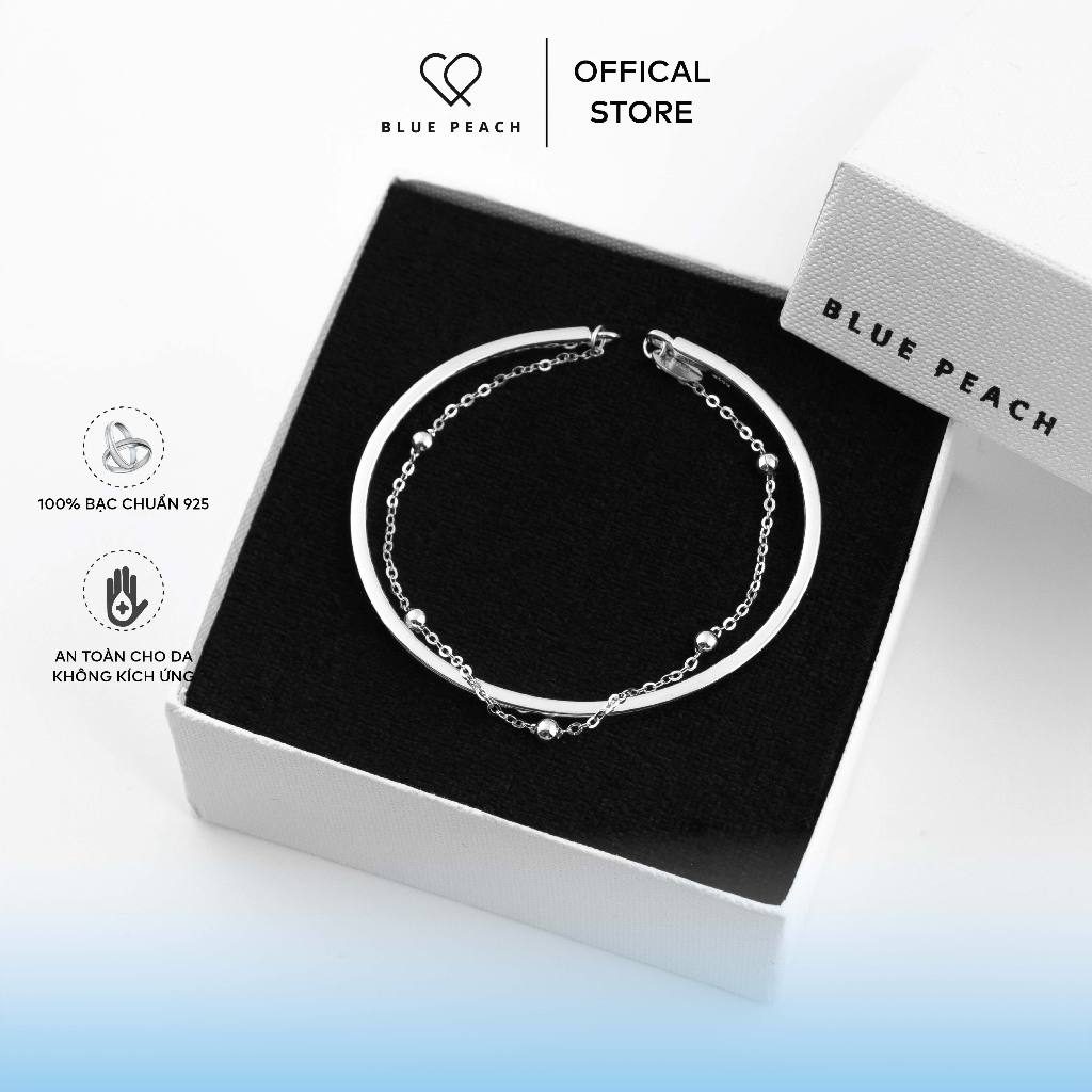 Lắc Tay Bạc Blue Peach Daniel Chains LT009
