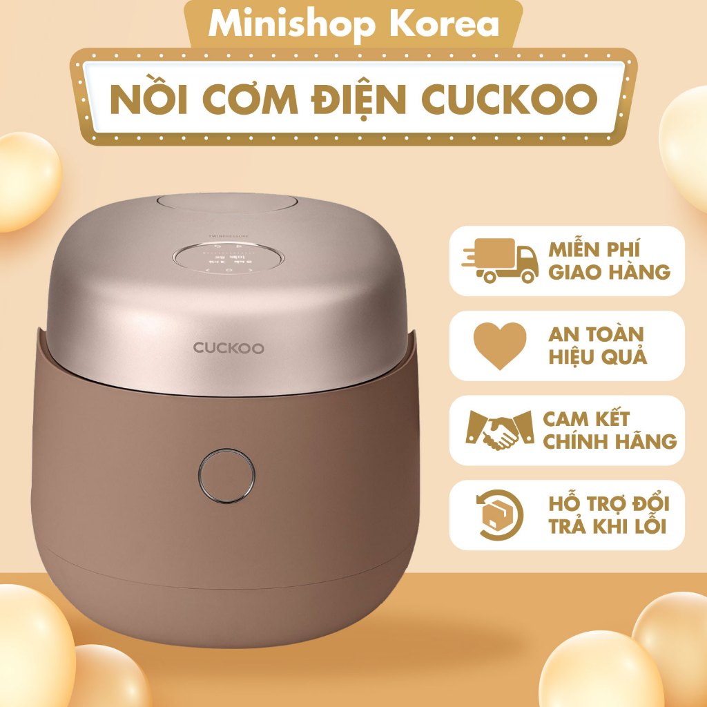 [ BH 24 THÁNG ] Nồi Cơm Điện Cuckoo NHTR1010 Nội Địa Hàn Quốc, Thiết Kế Mẫu Mã Công Nghệ Hiện Đại, Sử Dụng Tiện Lợi