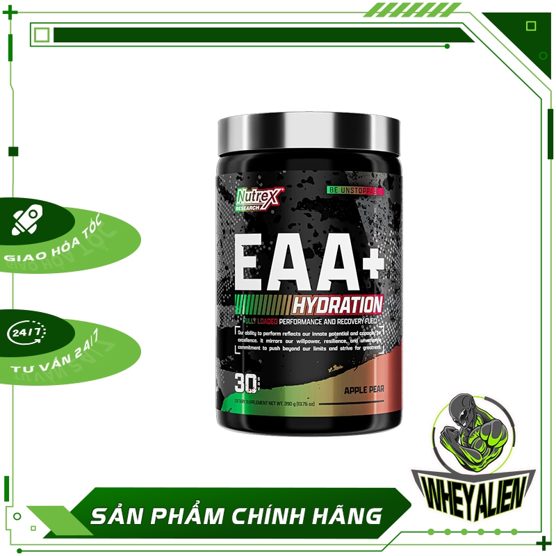 Thực Phẩm Bổ Sung - Phục Hồi Cơ - EAA Hydration - Nutrex (30 lần dùng)