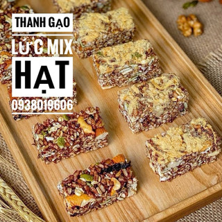 500g thanh gạo lức chà bông, rong biển