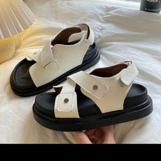 (Hàng sẵn) Sandal học sinh quai chéo bản to phong cách ulzzang dép đi học thời trang