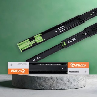  Ray Trượt Ngăn Kéo 3 Tầng Ray Bi Cho Hộc Tủ Hộc Ngăn Kéo 