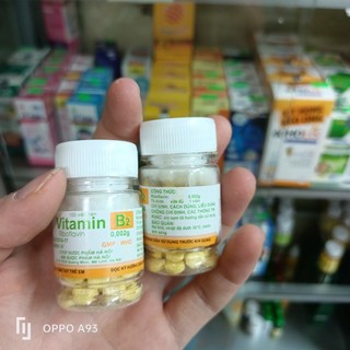 Vitamin b2 lọ 100 viên nén bổ sung vitamin b2