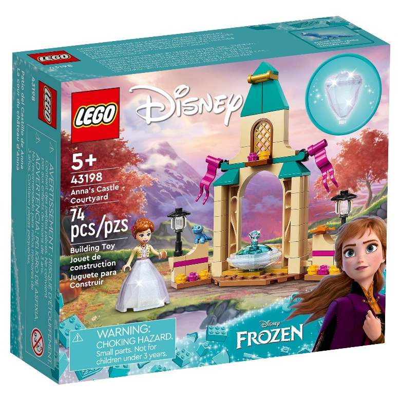 [HAPPY.BRICKS] LEGO DISNEY 43198 - SÂN TRONG LÂU ĐÀI CỦA ANNA - ANNA’S CASTLE COURTYARD